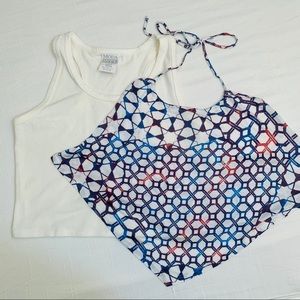 3/$25 NWT, LA Hearts crop top bundle, size M